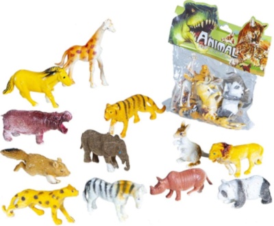 Set Mini 12 Animale din Junglă | image