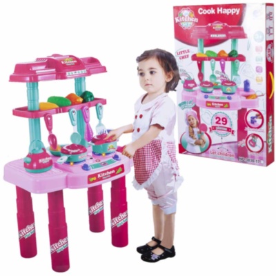 Mega Bucătărie Interactivă cu Aragaz,Tacâmuri, Produse Alimentare  | image