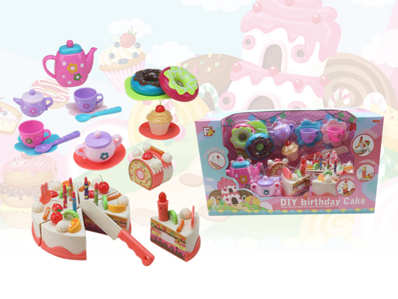 Tortul Aniversar de Fructe cu Lumânare Muzicală care Poate fi Suflată