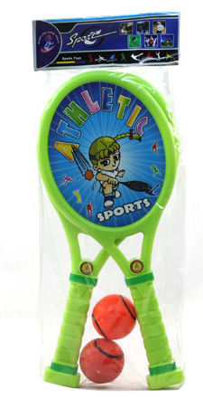2 Rachete Badminton cu 2 Mingi | image