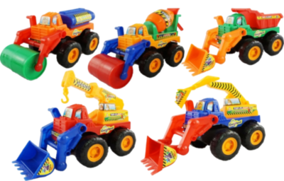 Set 5 Camioane de Construcție | image