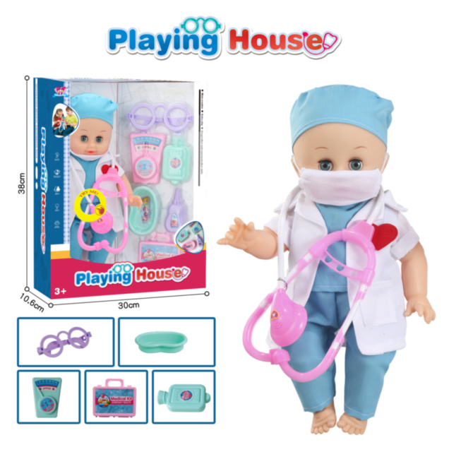 Păpușa Doctor cu Accesorii