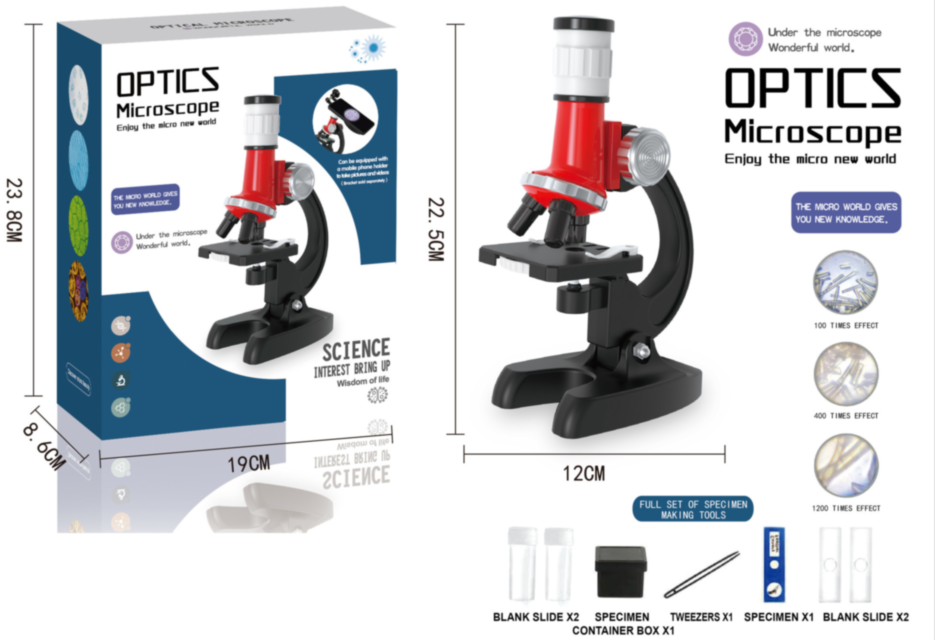 Microscop Științific cu Iluminare