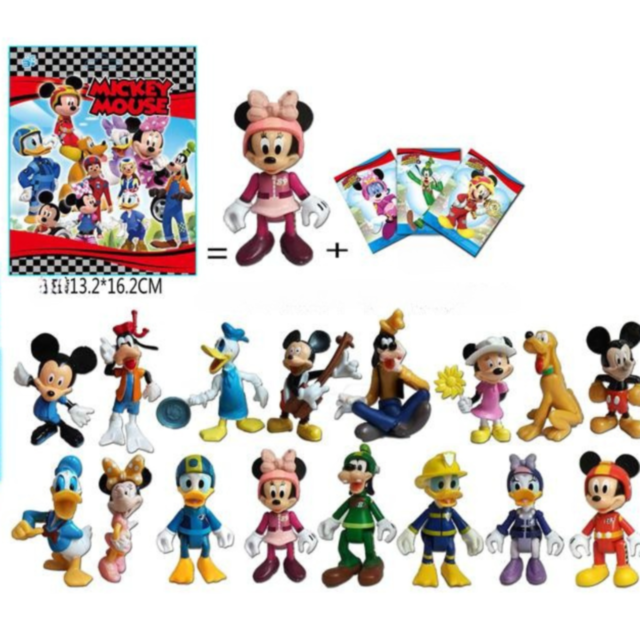 1buc. Pachet Surpriză cu Figurine Mickey și Prietenii – Descoperă Personajele Preferate!