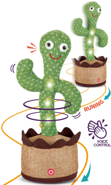 Cactus Vorbitor și Dansator, Imită ce Spune Copilul