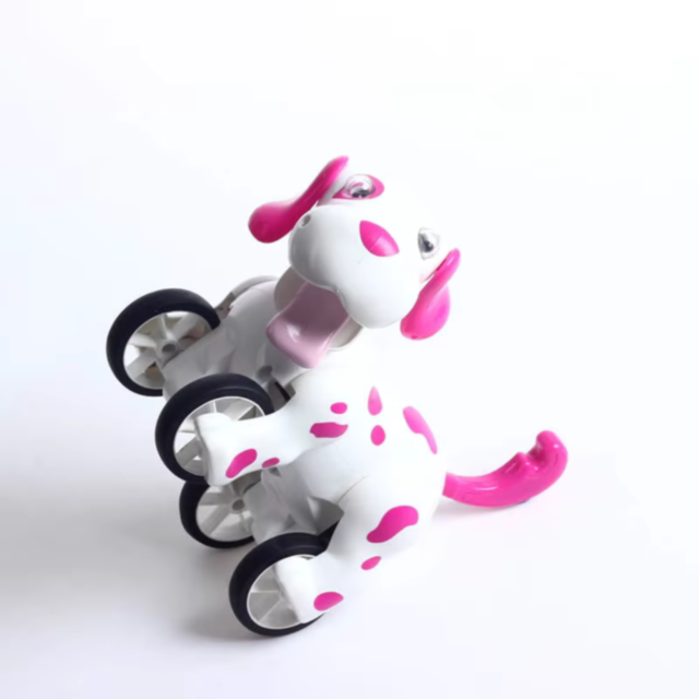 Cățeluș Interactiv cu Telecomandă, Sunete și Lumini – Prietenul Vesel al Copiilor