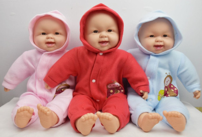 Păpușa Bebeluș cu Sunete care Râde, 50cm | image
