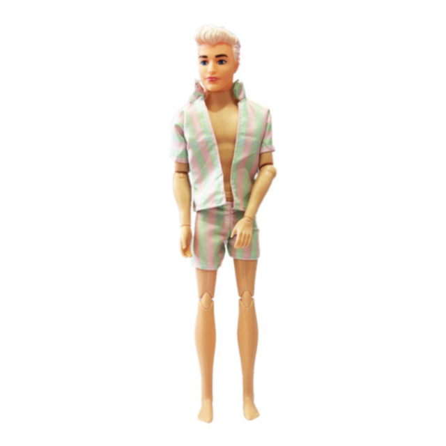 Păpușă Fashion Boy "Pink Day" cu Placă de Surf