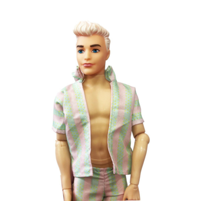 Păpușă Fashion Boy "Pink Day" cu Placă de Surf