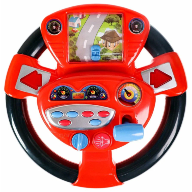 Volan Interactiv cu Sunete și Lumină pentru Copii