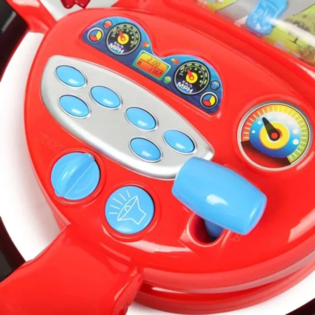 Volan Interactiv cu Sunete și Lumină pentru Copii