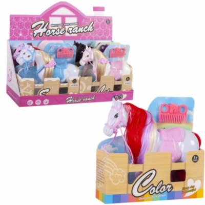 Figurina Căluțul cu Căpastru, Hăț și Pieptene de Coamă, set/6buc. | image