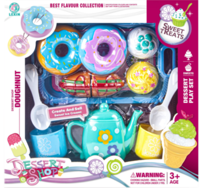 Set pentru Micul Dejun cu Prăjituri, Gogoașe si Sandviș | image