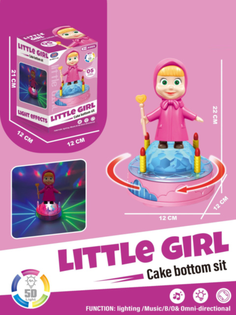 Mașa Dansatoare, Muzicală cu Lumini Multicolore