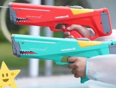 Pistol Electric cu Apă Reîncărcabil – Jet Puternic până la 12m, 550ml (culoare aleatorie) | image