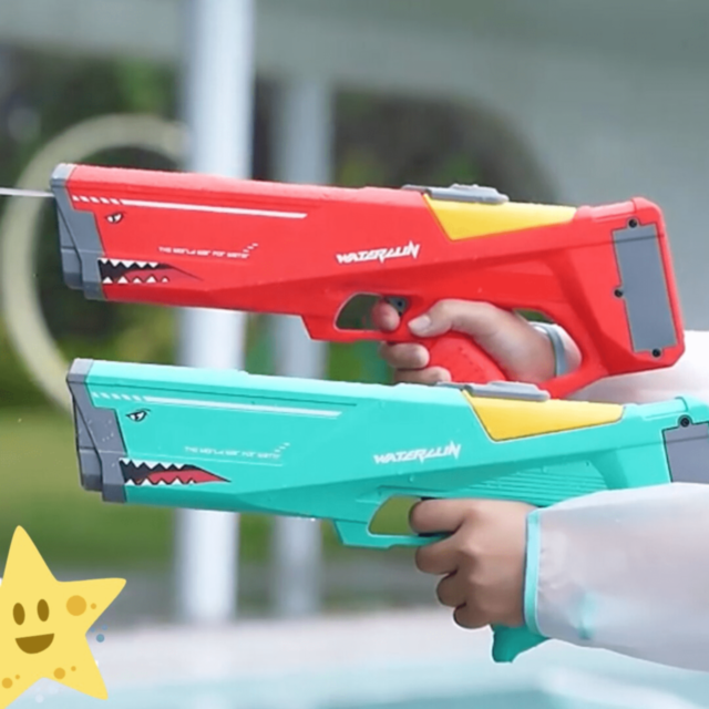 Pistol Electric cu Apă Reîncărcabil – Jet Puternic până la 12m, 550ml (culoare aleatorie)