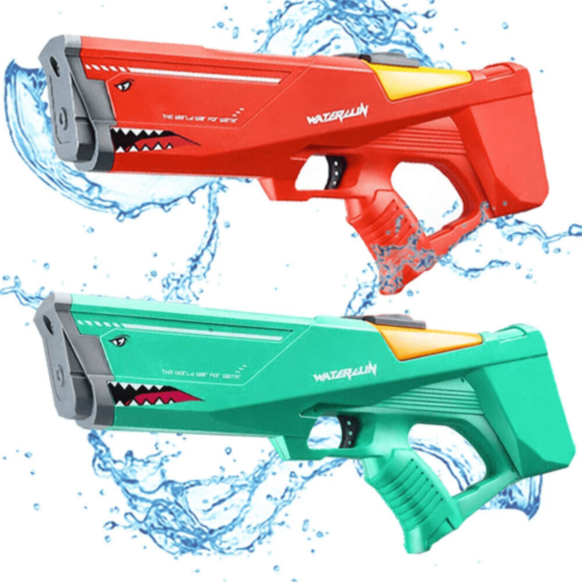 Pistol Electric cu Apă Reîncărcabil – Jet Puternic până la 12m, 550ml (culoare aleatorie)