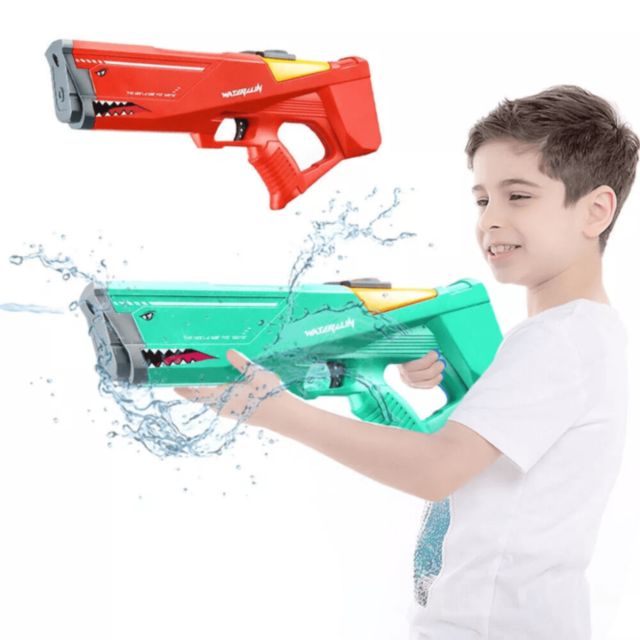 Pistol Electric cu Apă Reîncărcabil – Jet Puternic până la 12m, 550ml (culoare aleatorie)