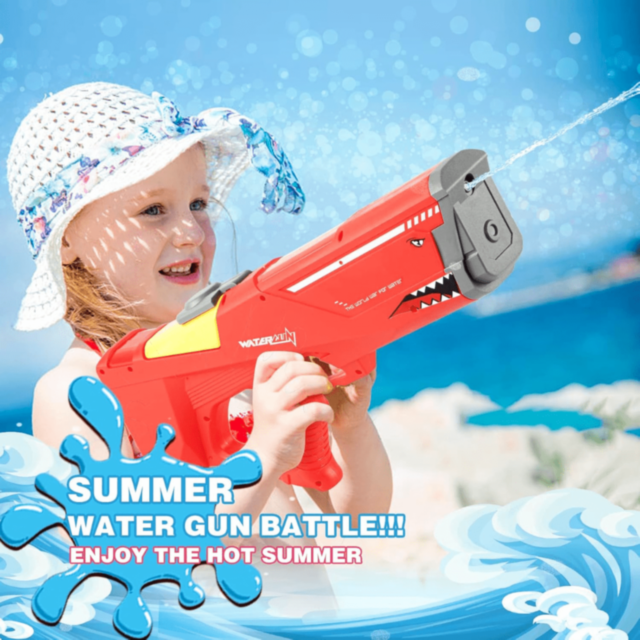 Pistol Electric cu Apă Reîncărcabil – Jet Puternic până la 12m, 550ml (culoare aleatorie)