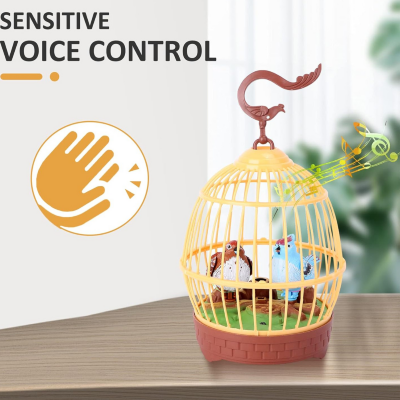 Colivie Interactivă cu Păsărele și Control Vocal | image