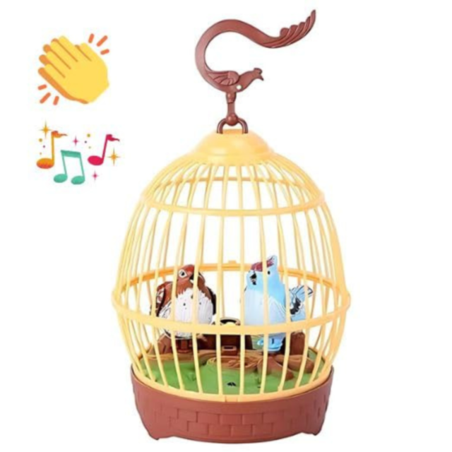 Colivie Interactivă cu Păsărele și Control Vocal