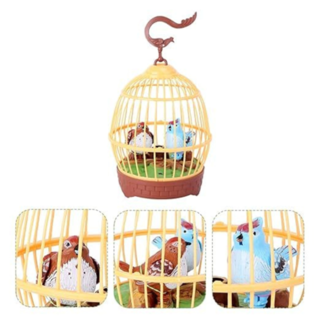 Colivie Interactivă cu Păsărele și Control Vocal