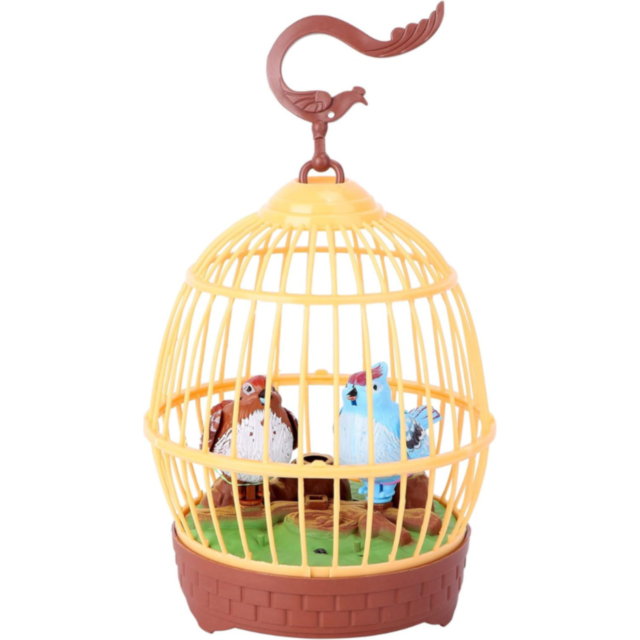 Colivie Interactivă cu Păsărele și Control Vocal