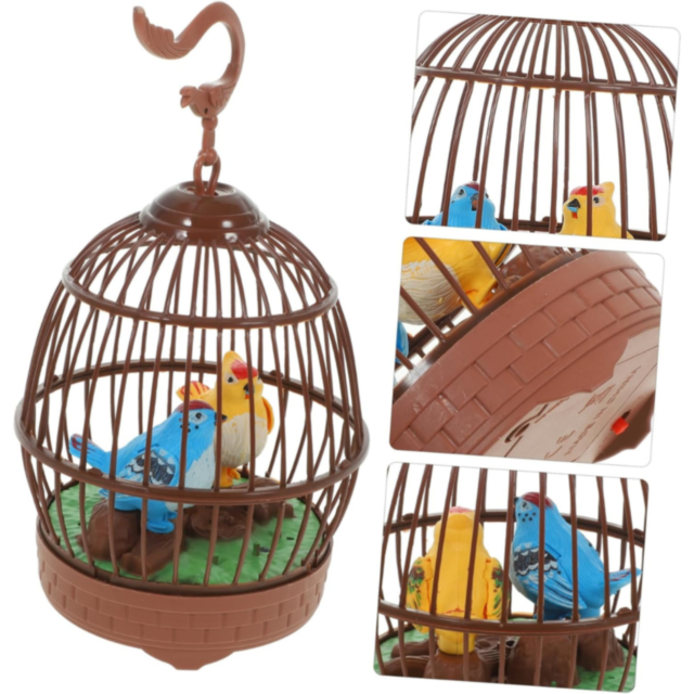 Colivie Interactivă cu Păsărele și Control Vocal