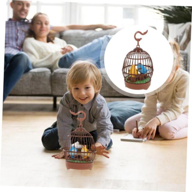 Colivie Interactivă cu Păsărele și Control Vocal