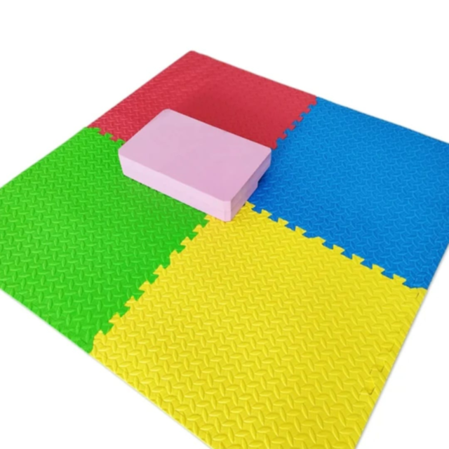 Set de Covorașe EVA Puzzle Colorate – Joacă Creativă și Siguranță