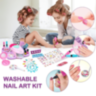 Set Manichiură și Pedichiură pentru Fetițe cu Accesorii