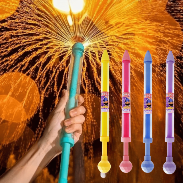 Pompă cu Apă Rotativă Tip Artificii pentru Copii (culoare aleatorie)