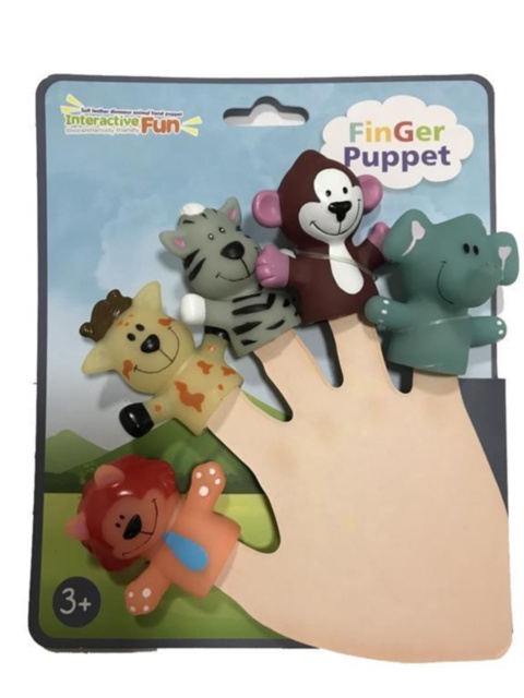 5 Marionete Degete, Animale din Junglă