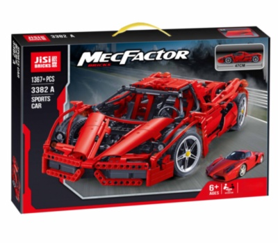 Ferrari Enzo Roșie, Set de Construcție, 1367 piese  | image