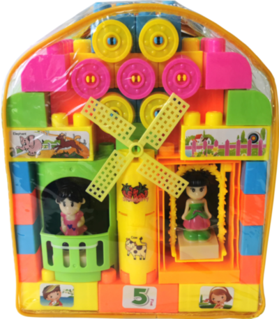 Set de Construcție cu 102 Blocuri Colorate | image