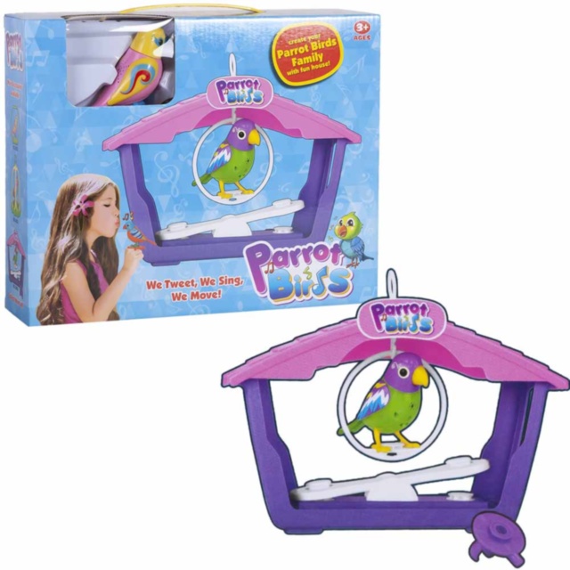 Papagalul Interactiv care Cântă și Ciripește