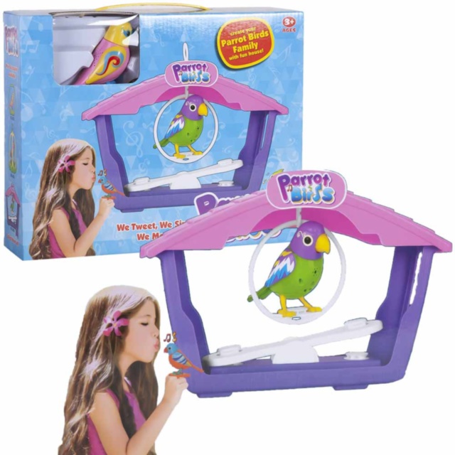 Papagalul Interactiv care Cântă și Ciripește