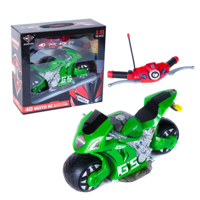 Motocicleta Teleghidată, Telecomandă cu Accelerometru