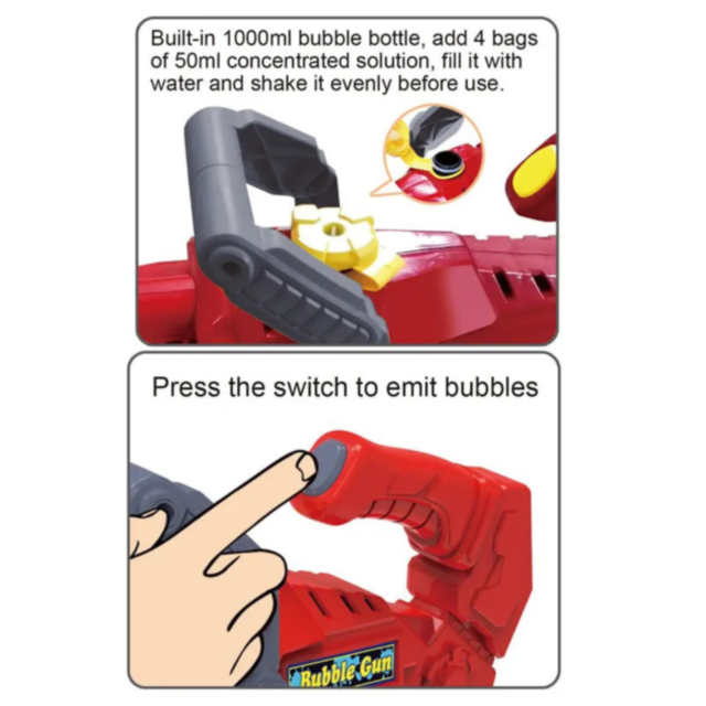 Tun Electric pentru Baloane cu Capacitate Mare - 1000 ml