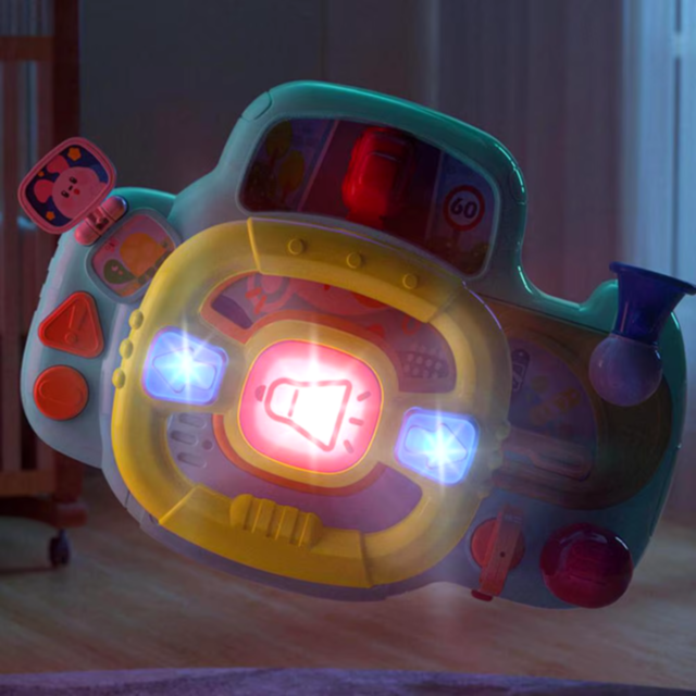 Volan Educațional pentru Copii cu Sunete și Lumini