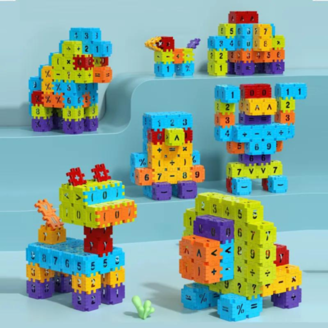 Set de Construcție - Imaginație și Creativitate, 220 Piese