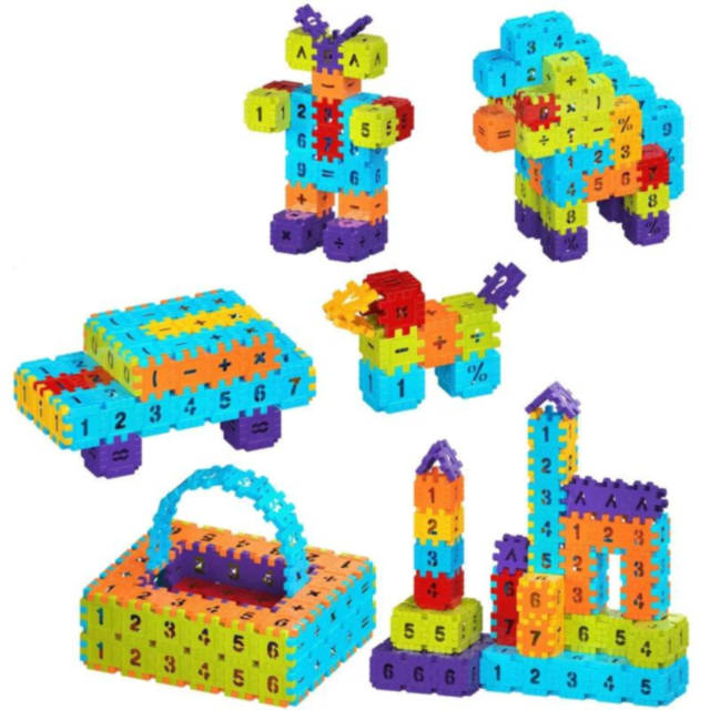 Set de Construcție - Imaginație și Creativitate, 220 Piese