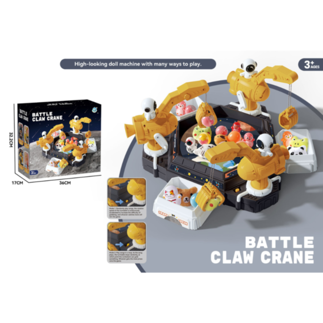 Joc Interactiv Macara de Prindere – Battle Claw Crane