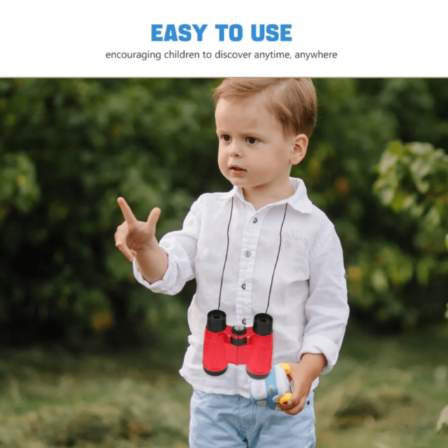 Binoclu pentru Copii cu Busolă și Curea Reglabilă (culoare aleatorie)