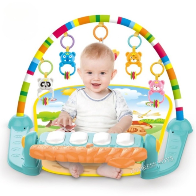 Centru de Joacă Muzical cu Pian pentru Bebeluși