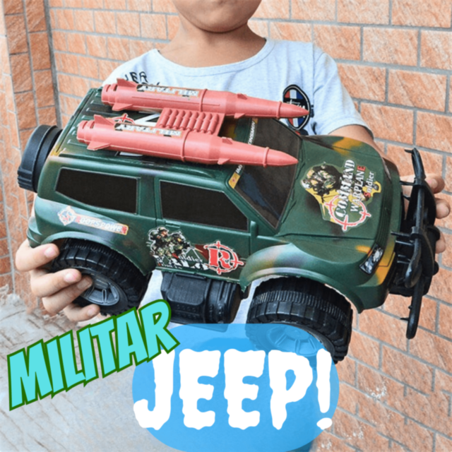 Mașină Militară cu Rachete Off-Road (culoare aleatorie)