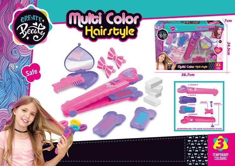 Set Farduri și Cretă Multicoloră de Vopsit Părul 