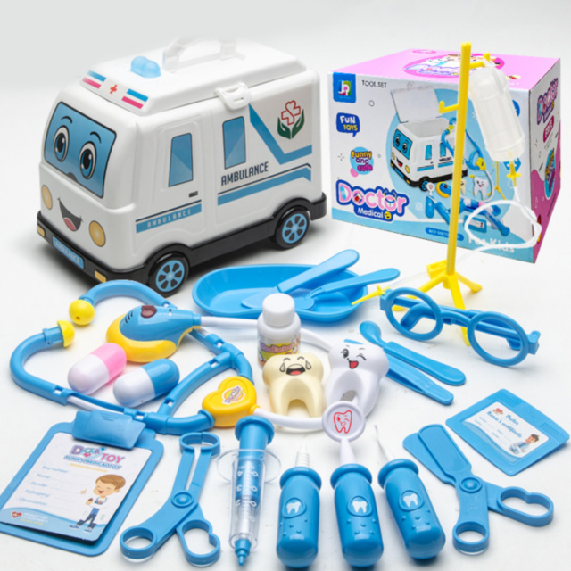 Trusa Doctorului în Formă de Ambulanță 22 Piese