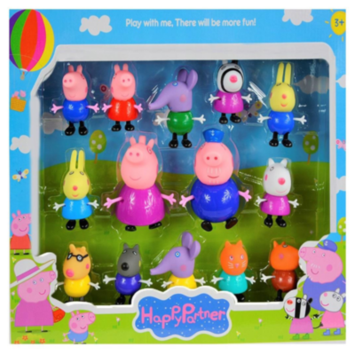 Purcelușa Peppa, set 14 Mini-Figurine | image