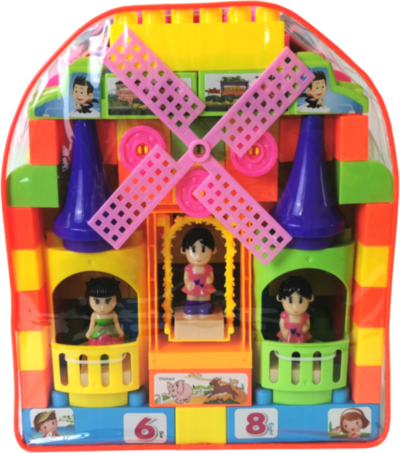 Set de Construcție cu 85 Blocuri Colorate | image